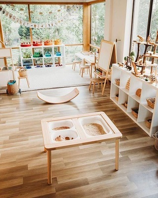 Sala del jardín